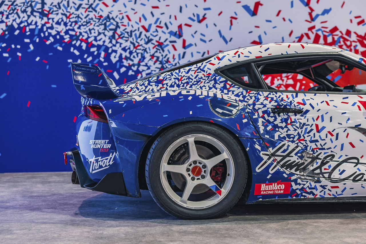2022 Toyota Supra Drift Car - Motegi MR159 BATTLE V - White